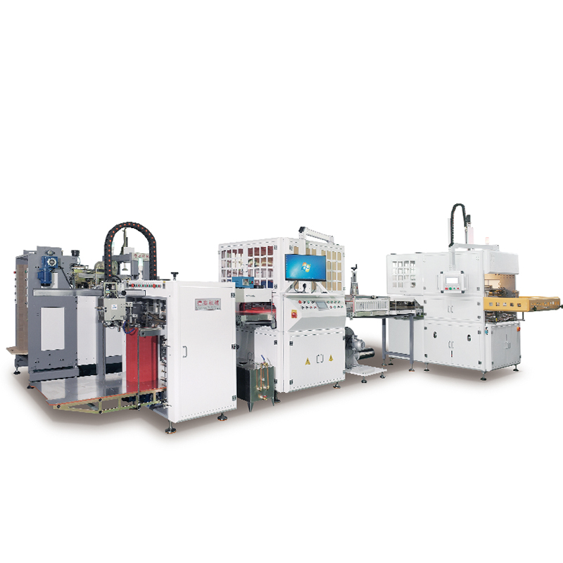 Máquina de fabricação automática de caixas automáticas multifuncionais DG-567B